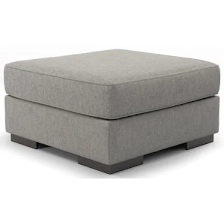 Performance Fabric Oversized Accent Ottoman